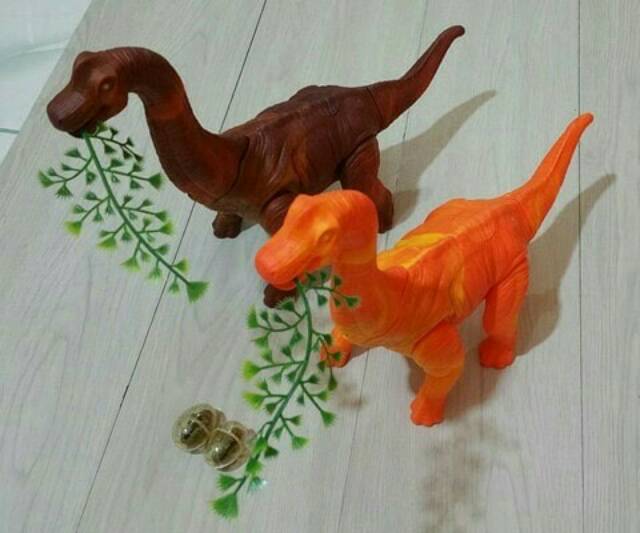 Mainan  Anak  Dinosaurus Bertelur Brachiosaurus  - Born Egg type 66050 - Mainan Edukasi Anak Laki laki Perempuan Dino