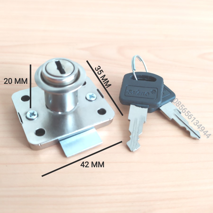 Kunci Baleno Mini 101 / Kunci Lemari Olympic / Laci Olimpik