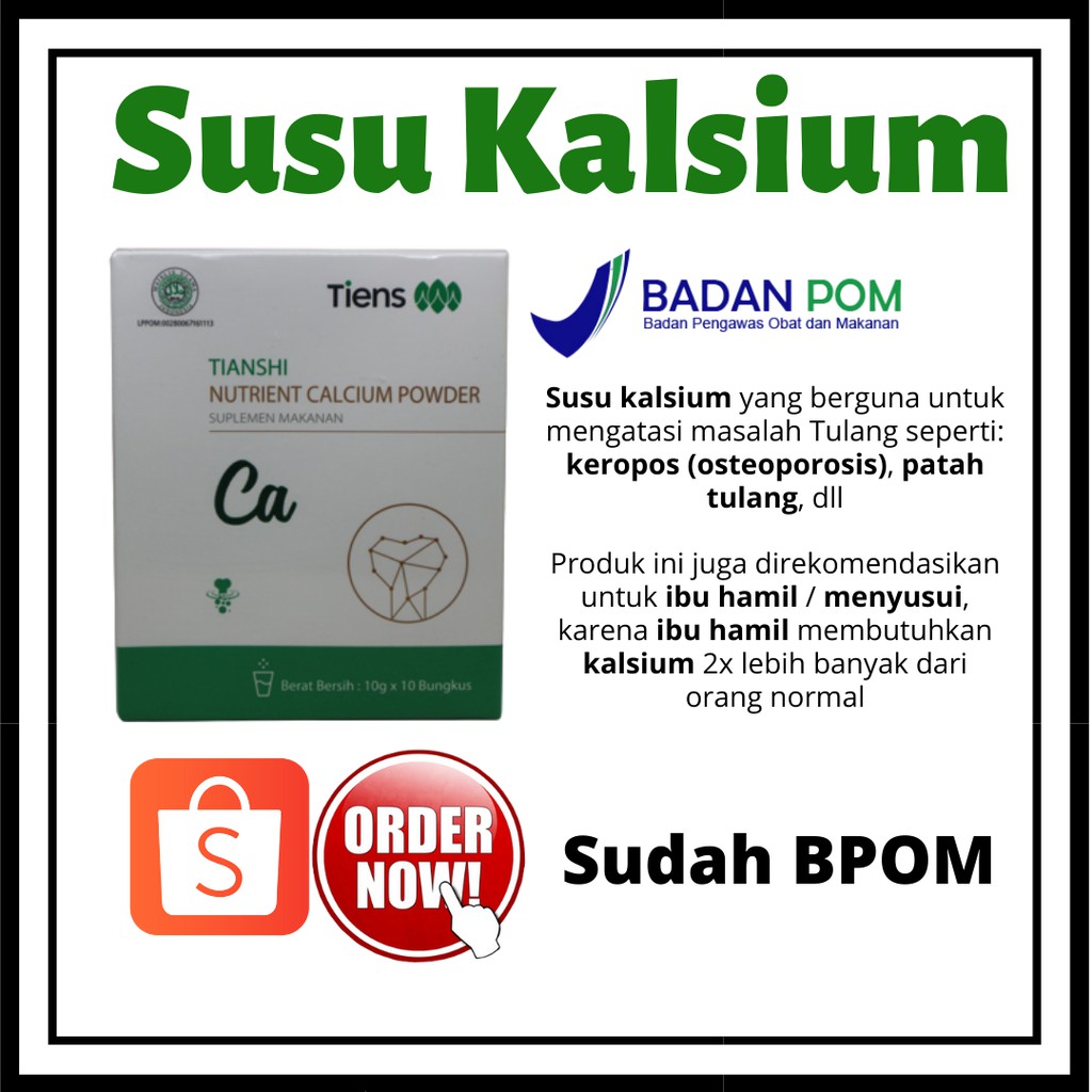 

TIENS NHCP Obat osteoporosis patah tulang/ peninggi badan/ Susu kalsium ibu hamil menyusui