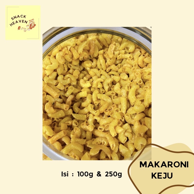 

SNACK CEMILAN MAKARONI MAKRONI KEJU ENAK GURIH ASIN 100g