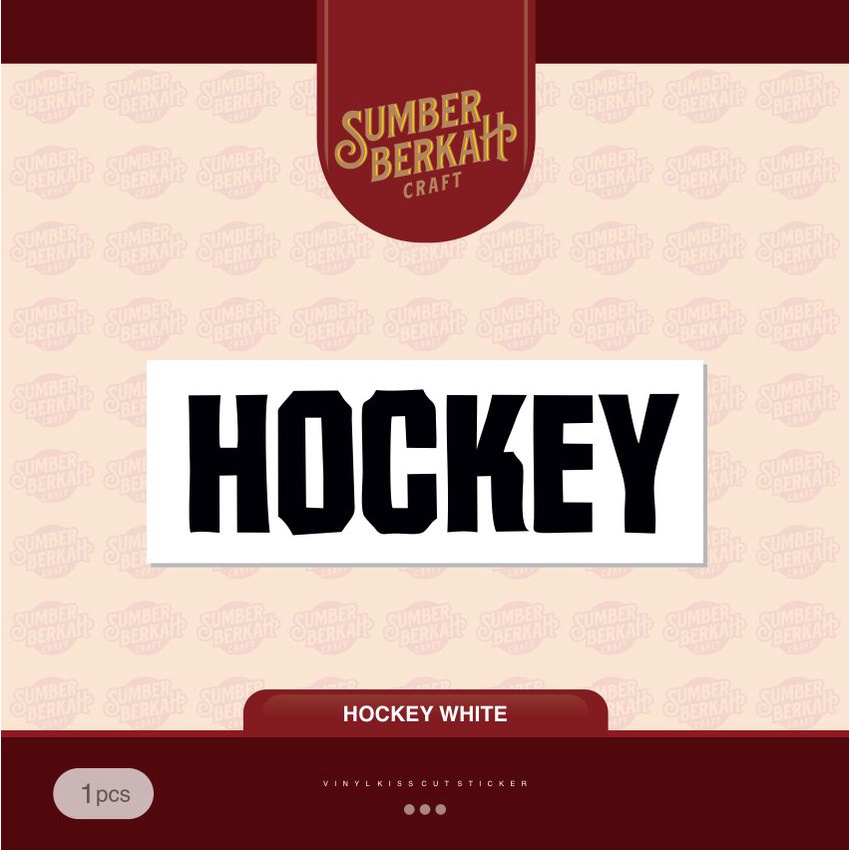 

STICKER STIKER HOCKEY WHITE