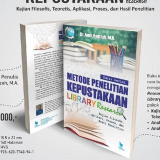 Metode Penelitian Kepustakaan Dr Amir Hamzah Ma Kode 2846 Shopee Indonesia