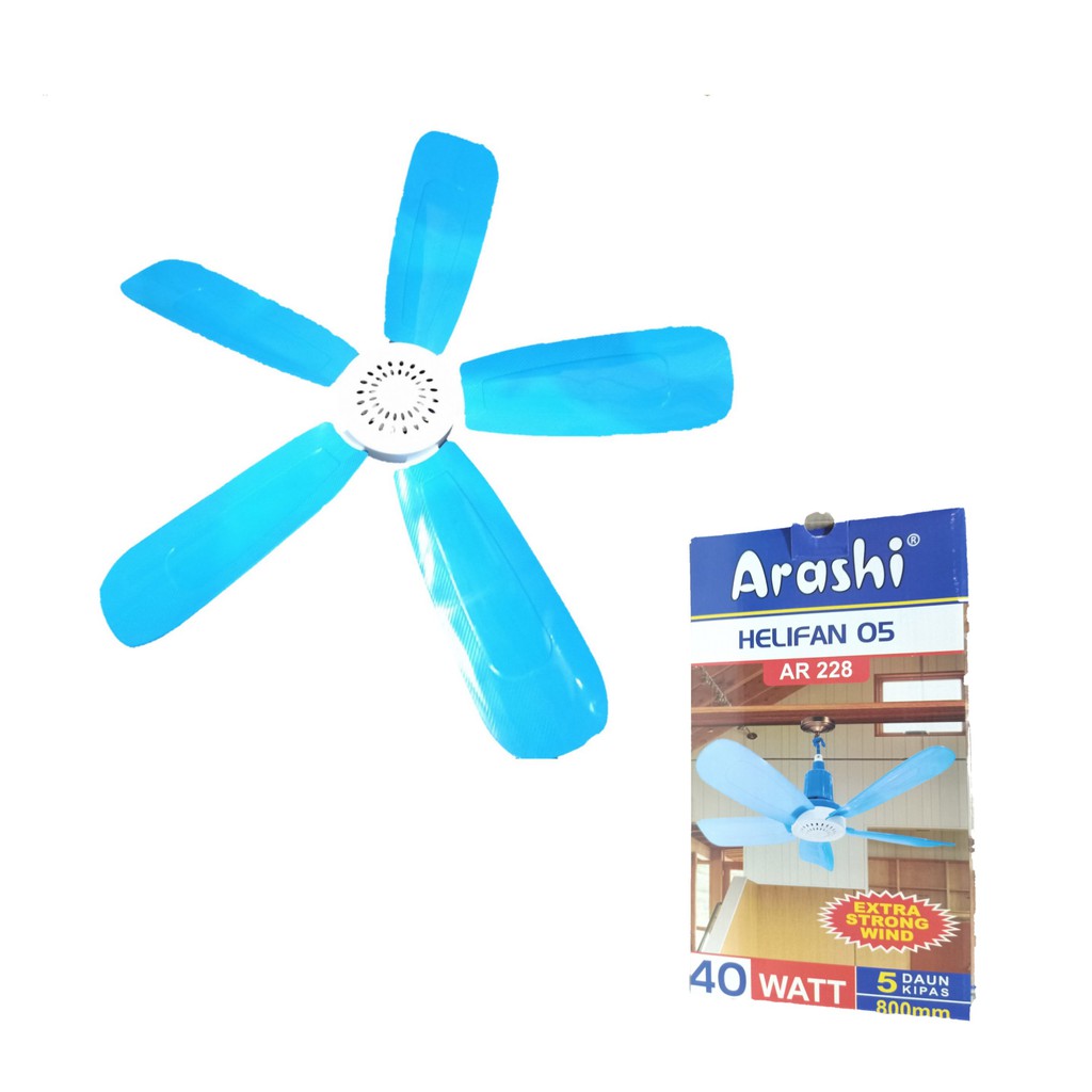 Arashi Helifan AR-228 Kipas Angin Gantung 40 Watt