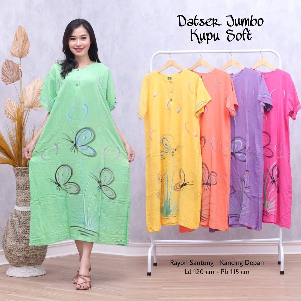 Daster Jumbo Rayon Wanita Busui Bumil Kekinian Terbaru