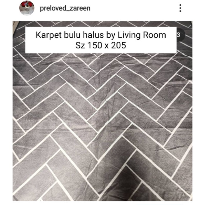 Preloved Import karpet