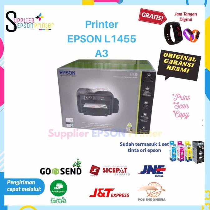 Printer Epson L1455 All In One A3 Wifi - Duplex - Tinta 4 Warna Infus