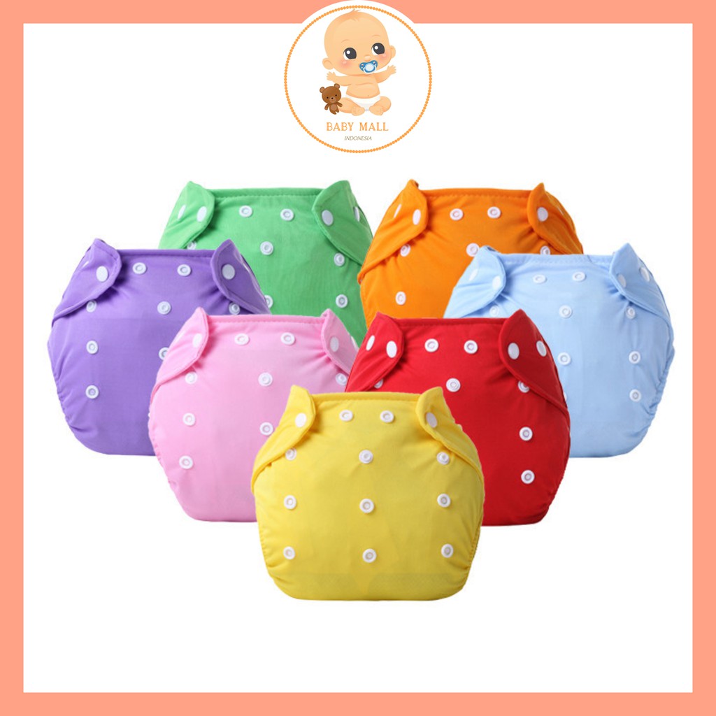 Babymall.id✨ CLODI - RAINBOW SERIES Popok Kain Kancing / Clodi Diaper Bayi Dapat Dicuci Anti Bocor