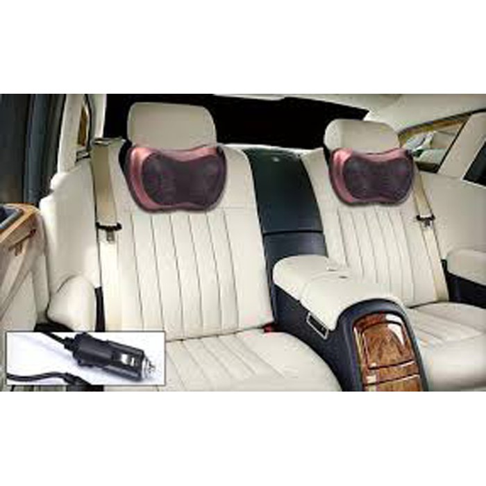 CAR &amp; HOME MASSAGE PILLOW - BANTAL PIJAT LEHER PUNGGUNG KAKI PORTABLE