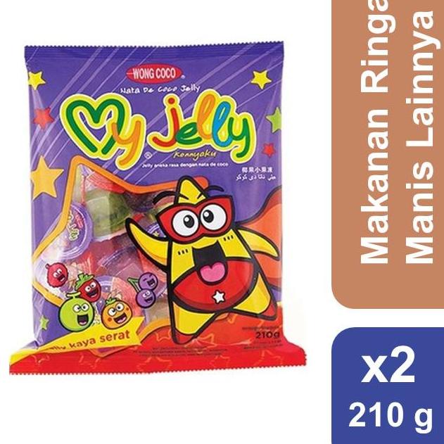 

66E♜ Wong Coco My Jelly 14 gr x 15 - 2 pcs Recommended