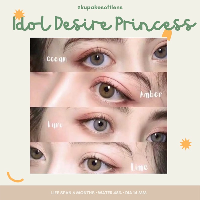 KUPAKESOFTLENS Idol Desire Natural Softlens by Princess