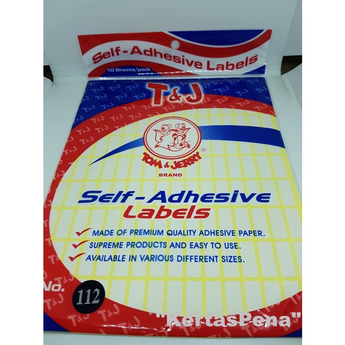 

LABEL HARGA TOM & JERRY 112 / PACK
