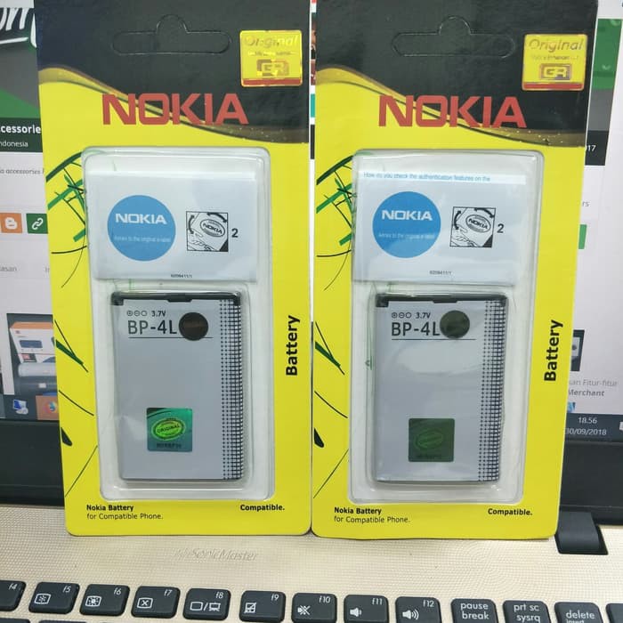 Baterai Battery Original NOKIA BP4L BP-4L E63 E71 E90 E72 E52