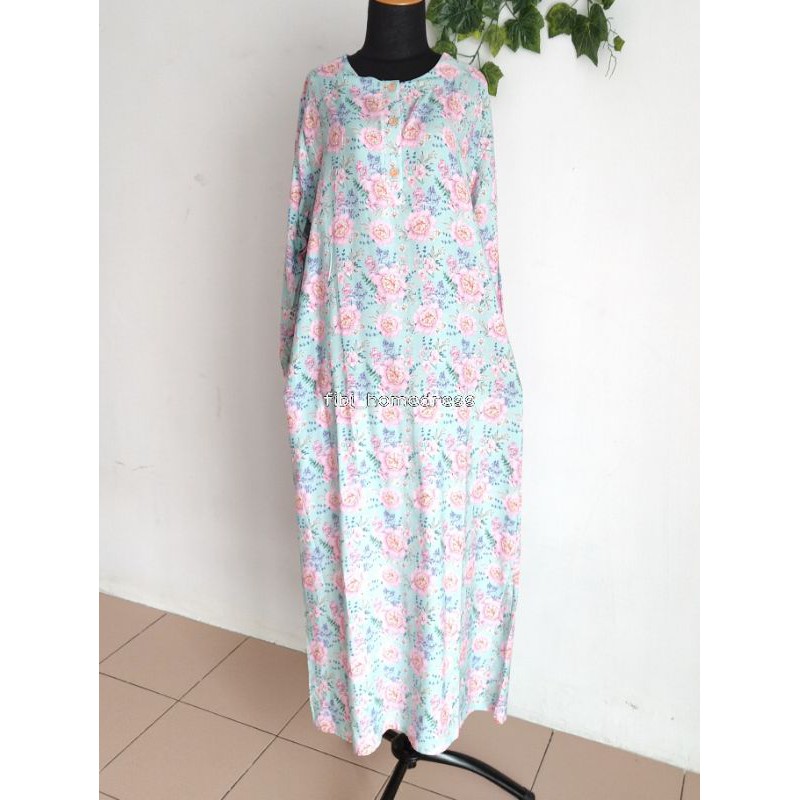 (COD) Longdress/ daster panjang/ daster jumbo Busui KUDA MAS KMC
