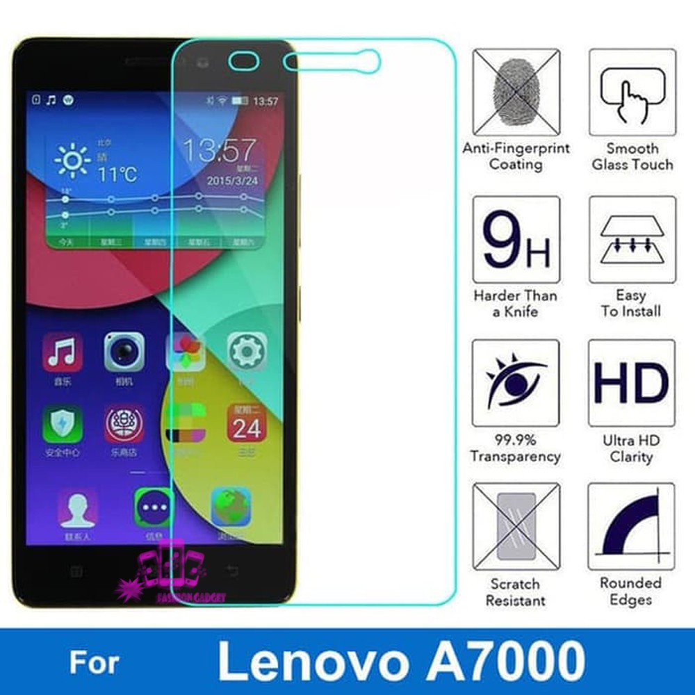 TEMPERED GLASS LENOVO A7000 K3 NOTE  LENOVO A7010 LENOVO K4 NOTE  LENOVO A7700 LENOVO K5 NOTE ANTI GORES KACA TEMPER GLASS CLEAR