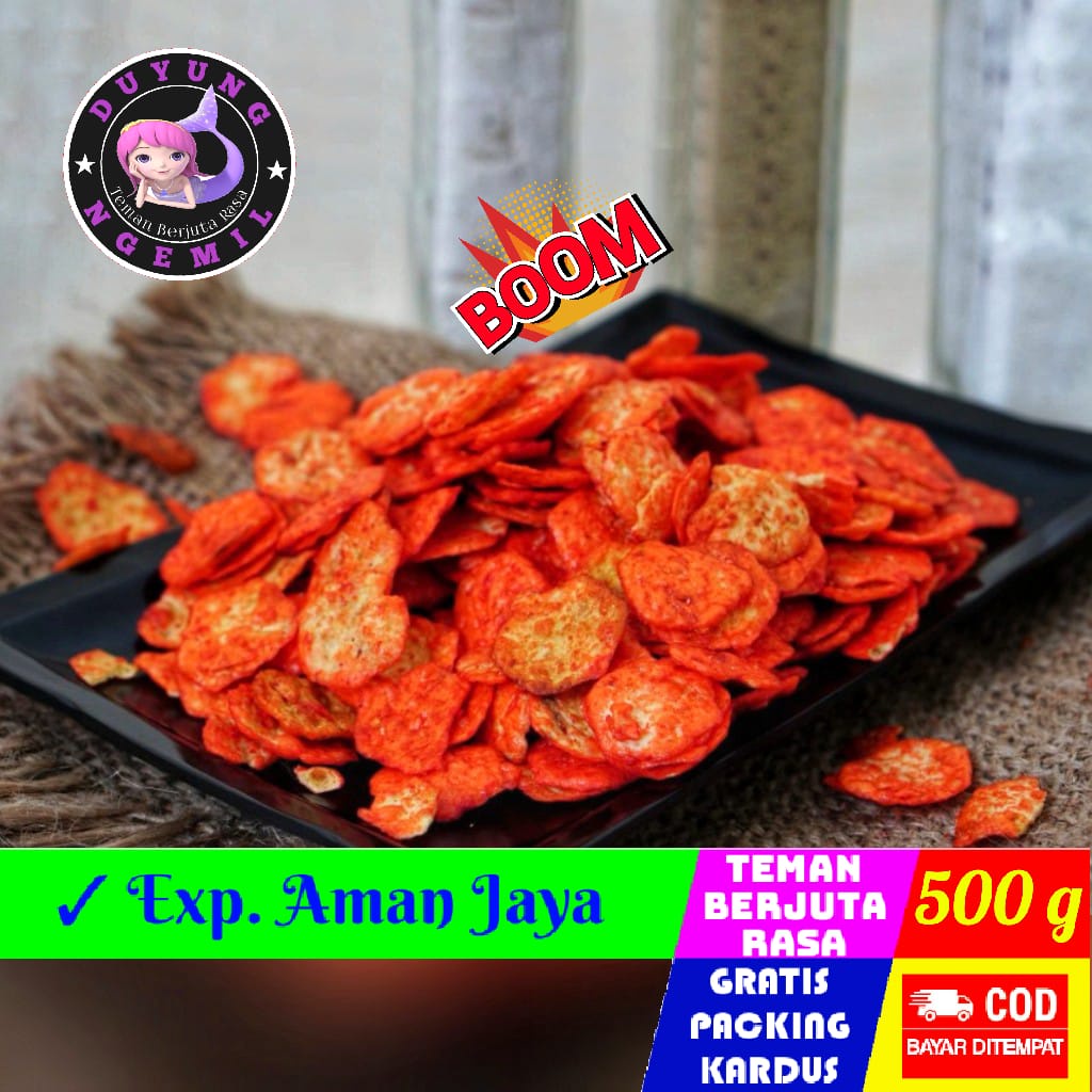 

Opak Mini Balado 500g / Opak Medan | Duyung Ngemil - snack kiloan jajanan jadul makanan ringan camilan enak Jajanan sehat cemilan murah