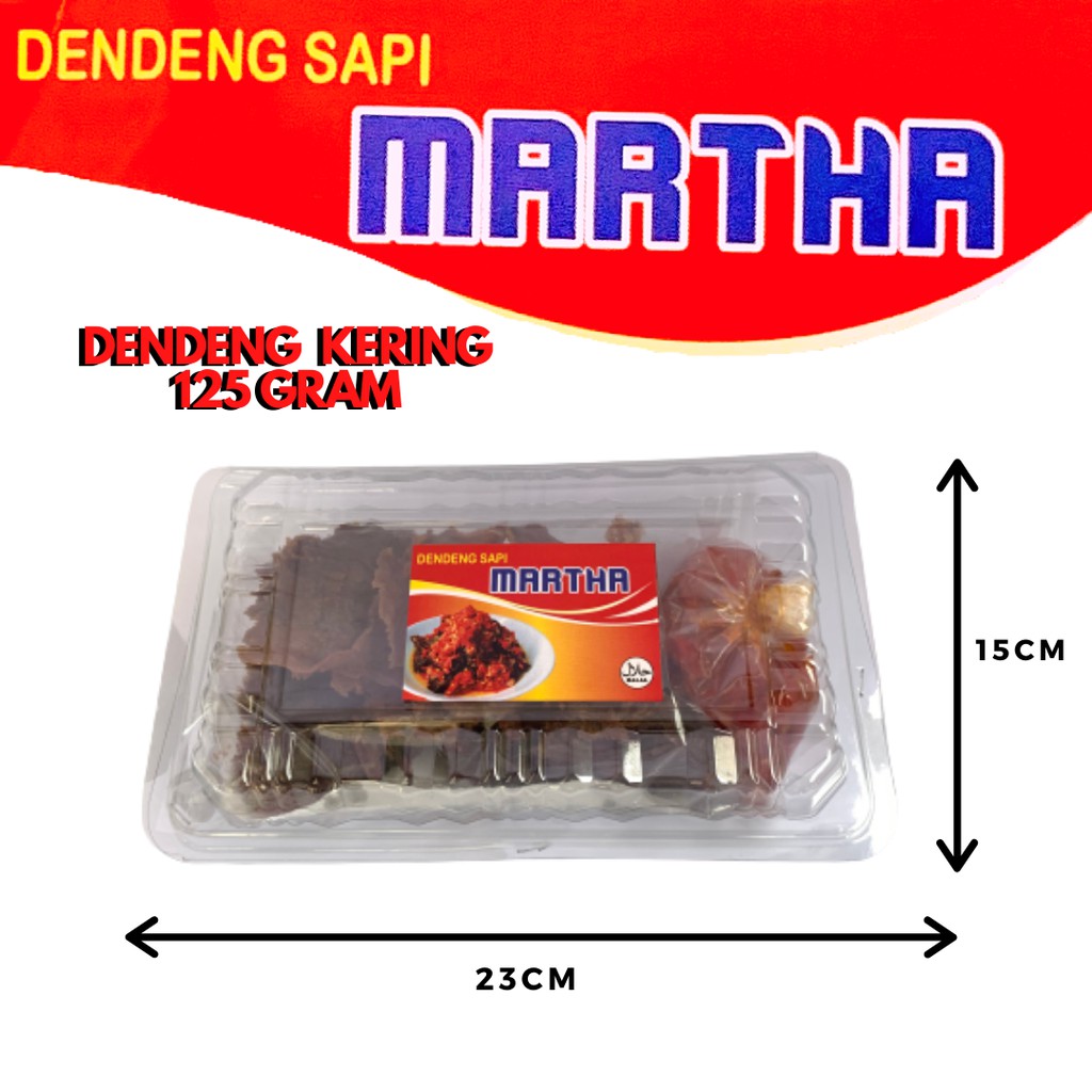 

DENDENG KERING MARTHA 100% HALAL ASLI PADANG - 125 GRAM