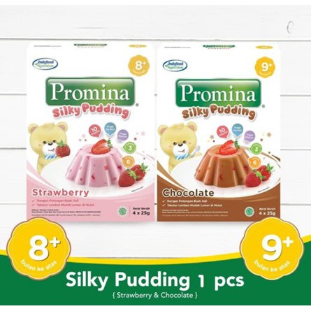 Promina Silky Puding 100gr snack bayi /  Cemilan Anak / Promina puding