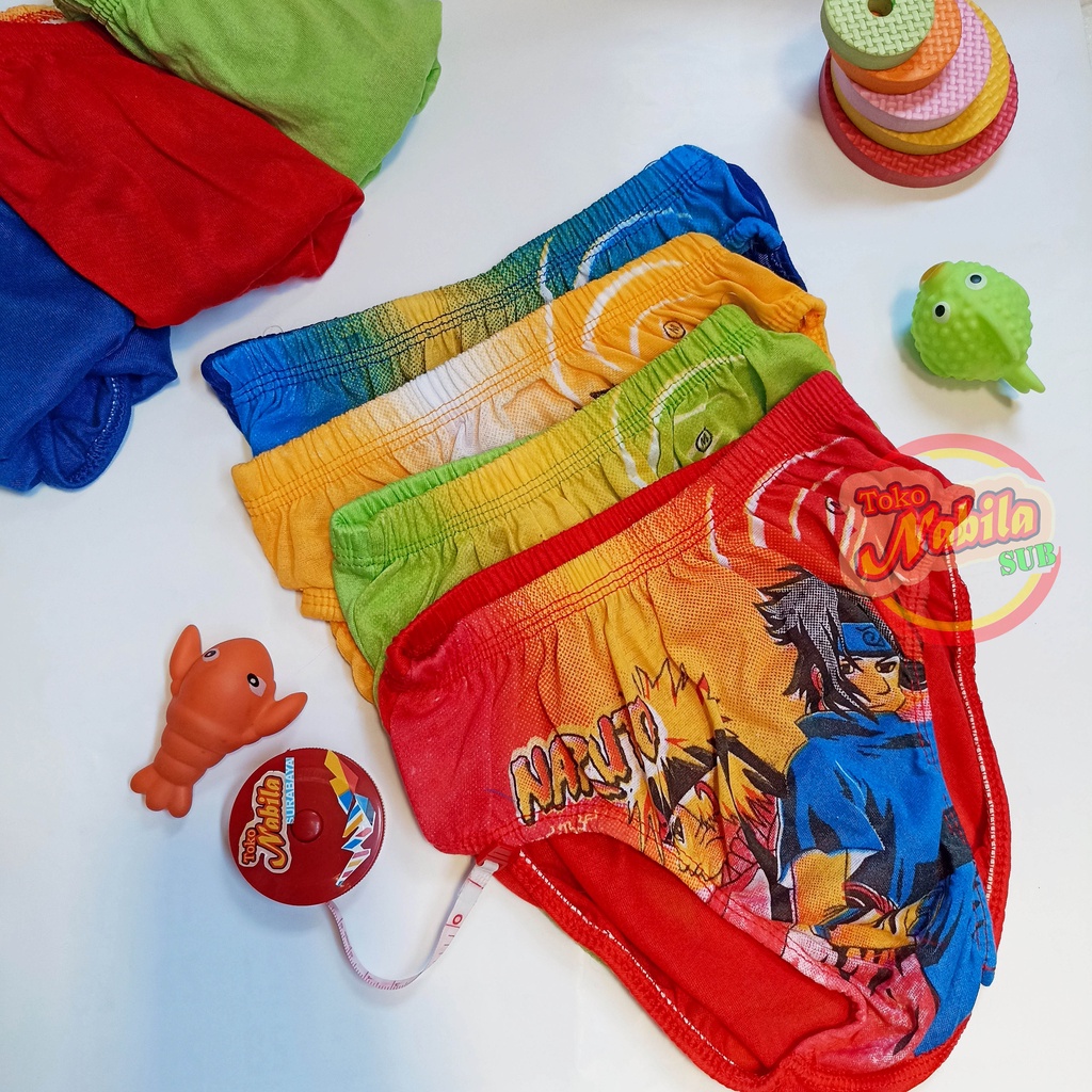 CELANA DALAM GAMBAR ANAK LAKI-LAKI / CD Motif Gambar Kartun / Gambar Anak keren / Dalaman anak bagus