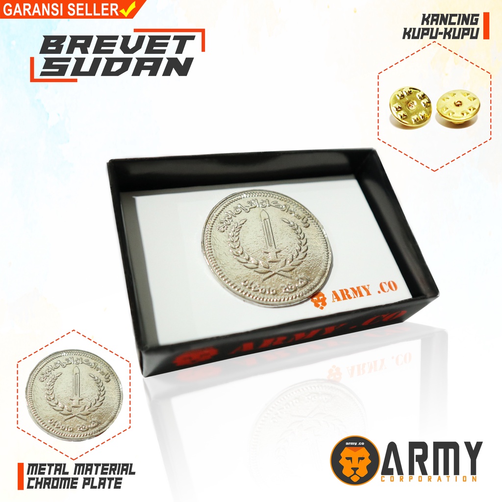 Brevet Gos Police Gos Army Un Pbb Unamid Darfur Sudan Silver