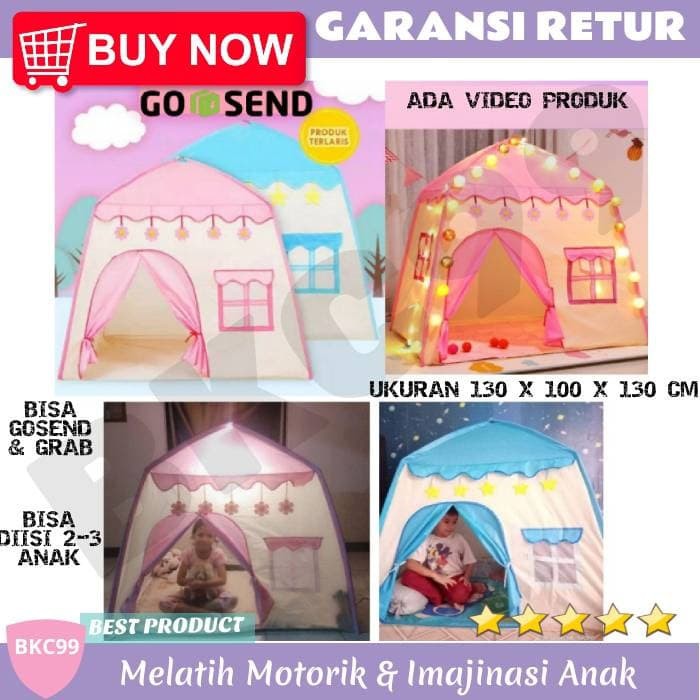 A44 Mainan Anak Tenda Anak Rumah Rumahan Kemah Kemahan Anak Perempuan