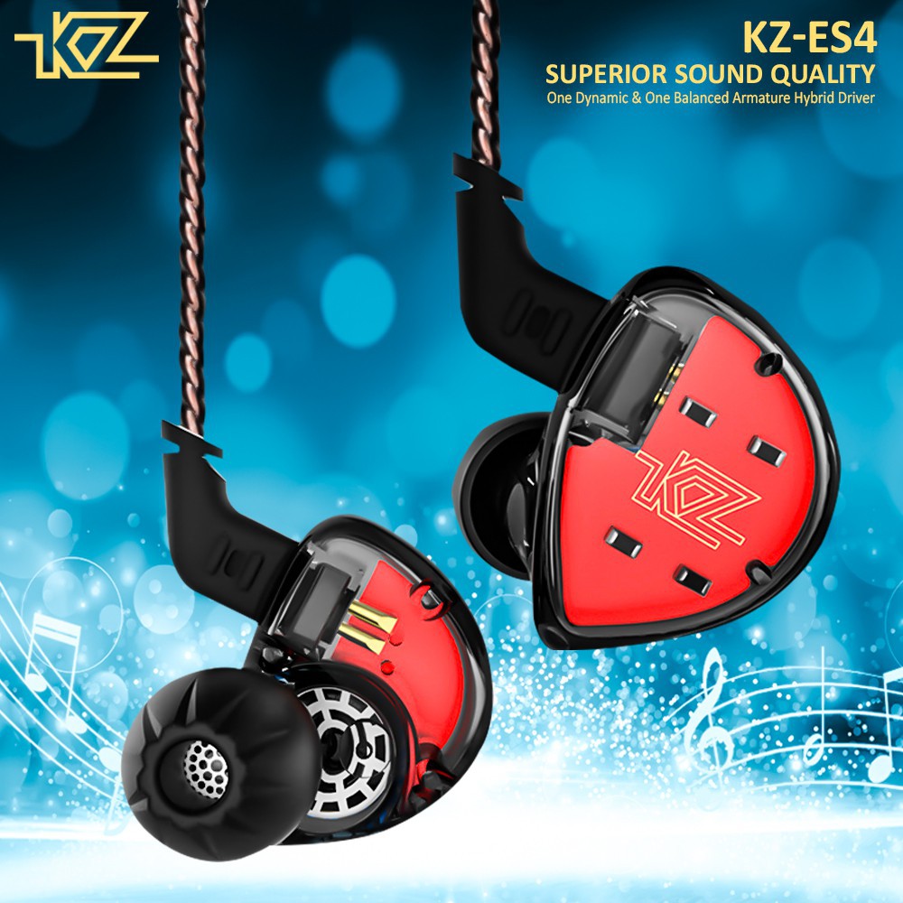 KZ Knowledge Zenith ES4 - 1 BA and 1DD