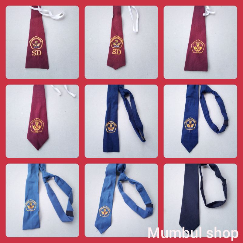 Dasi SD SMP SMA seragam SD SMP SMA