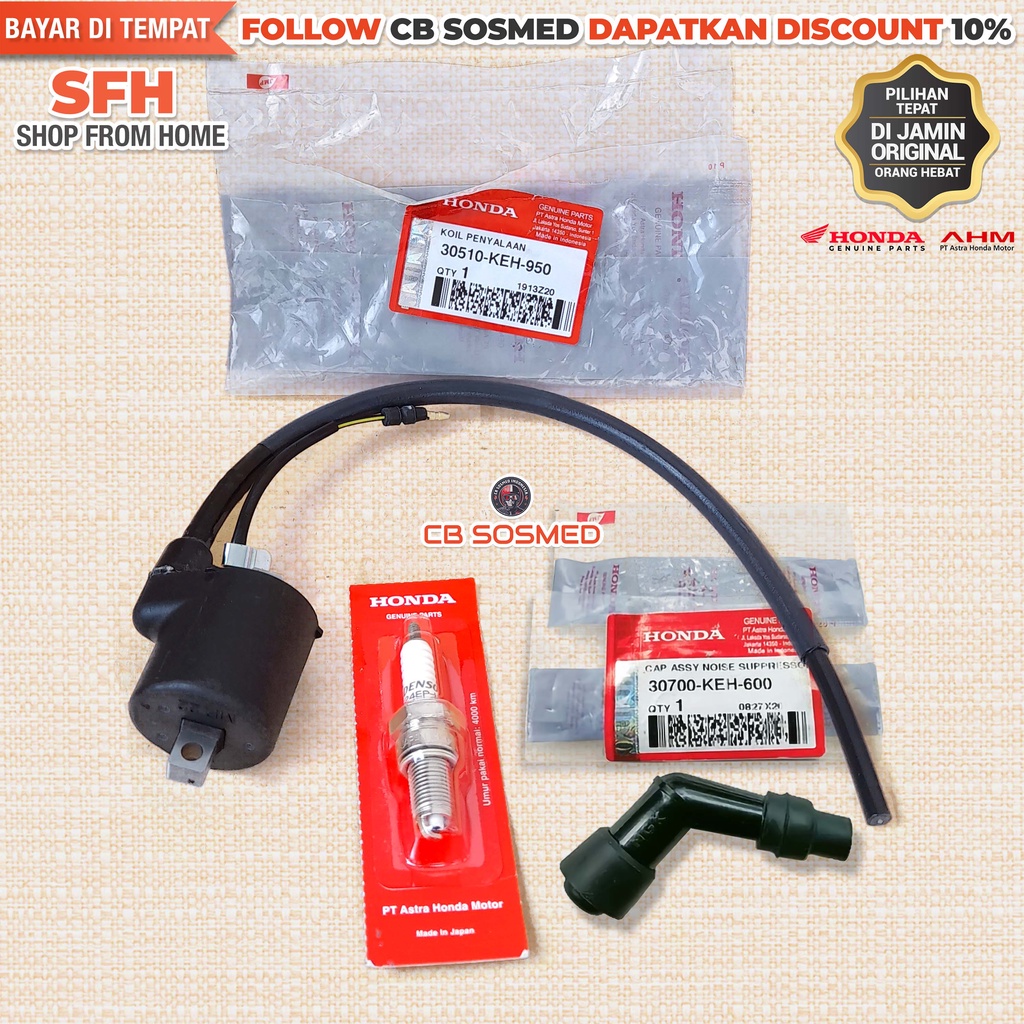 Koil GL Pro Neotech Koel GL Pro 160 Coil GL160 Original Honda Genuine Parts Ignition Coil TEC JAPAN 