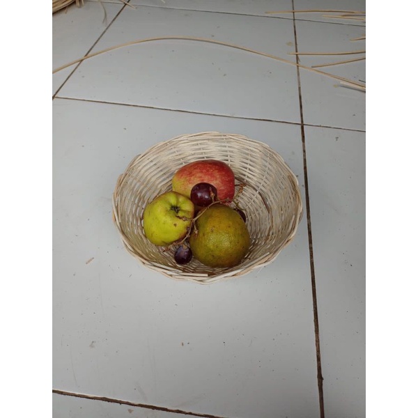 READY STOK KERANJANG MANGKOK ROTAN  keranjang snack keranjang mini sarang rotan sarang burung kenari dll