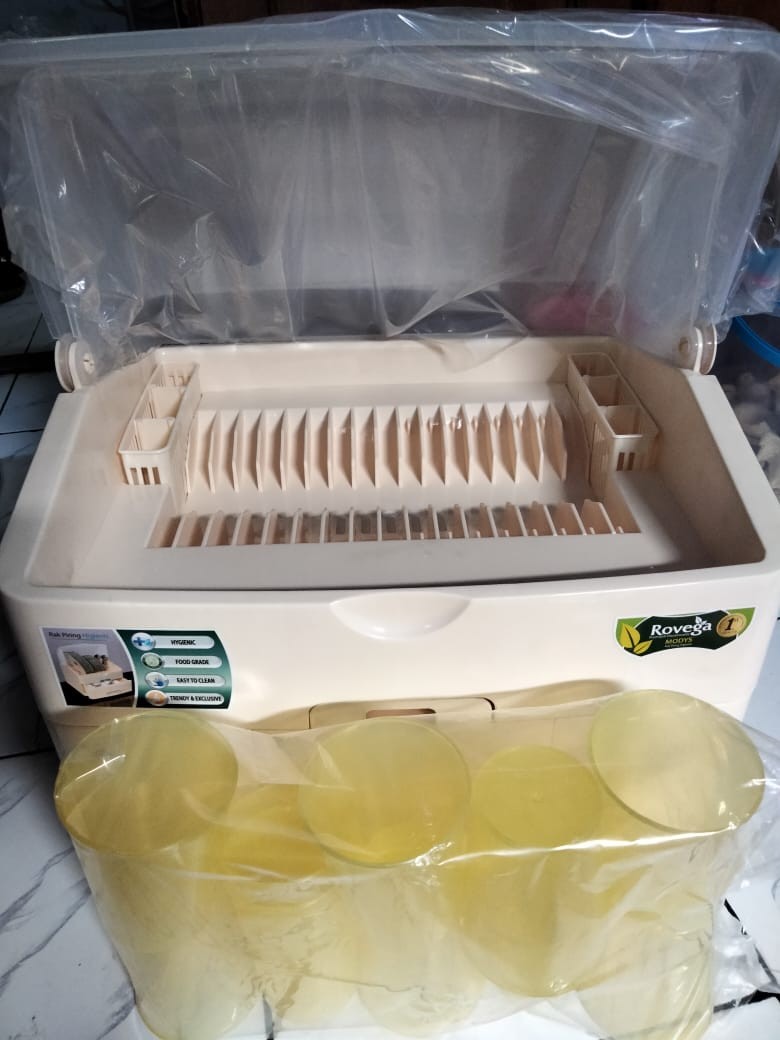 Rak Piring Rovega Modys Drm 878 Dish Drainer / Tempat Penyimpanan Piring Sendok Gelas (food Grade)