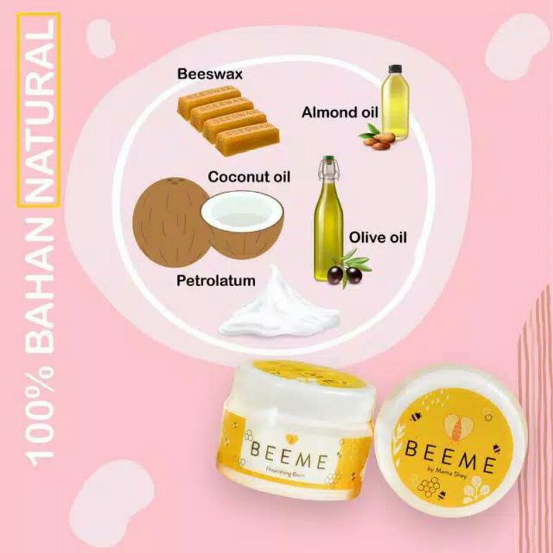 Cream Beeme Nourishing by Mama Shey Original BPOM