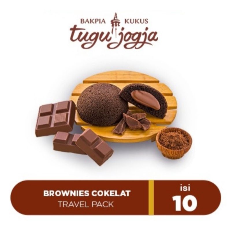 Jual Bakpia Kukus Tugu Jogja Brownies Cokelat Shopee Indonesia