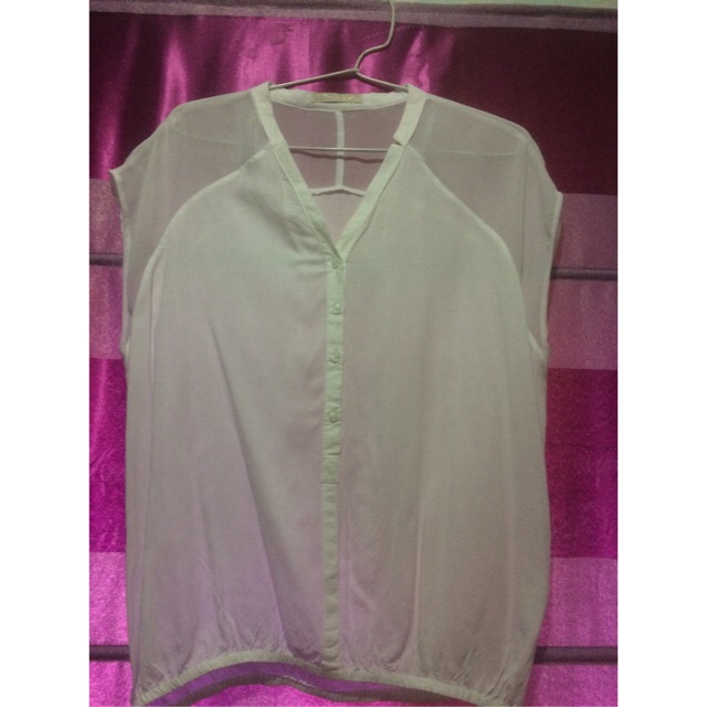 Blouse hammer white size M