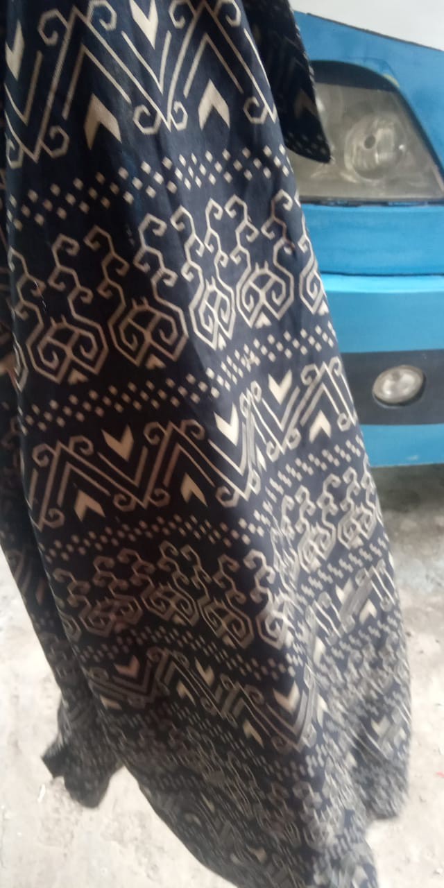 Atasan Batik Pria Lengan Panjang Kenongo Hem Padi Pekalongan M L Xl