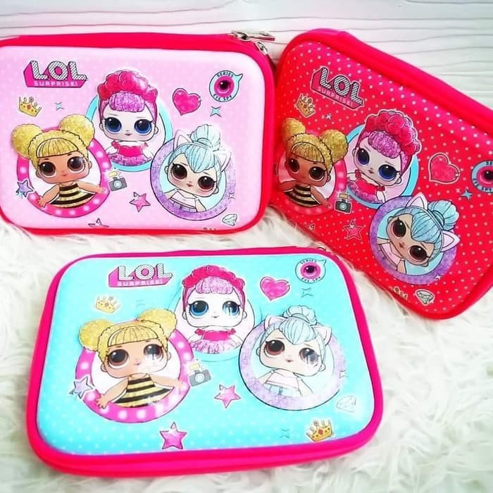 

Tempat Pensil/Pencil Case/HardCase/Hardtop Pencil Case LOL/LOL