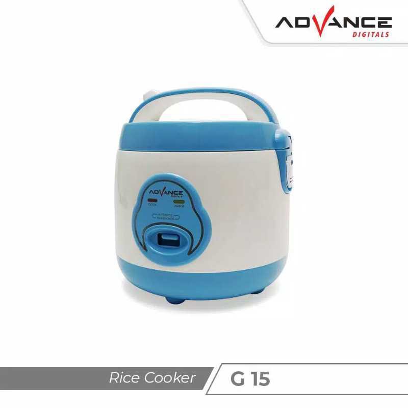 Advance G15 Rice Cooker 3IN1 Penanak Nasi Kapasitas 1.2 Liter ( BIRU / PINK )