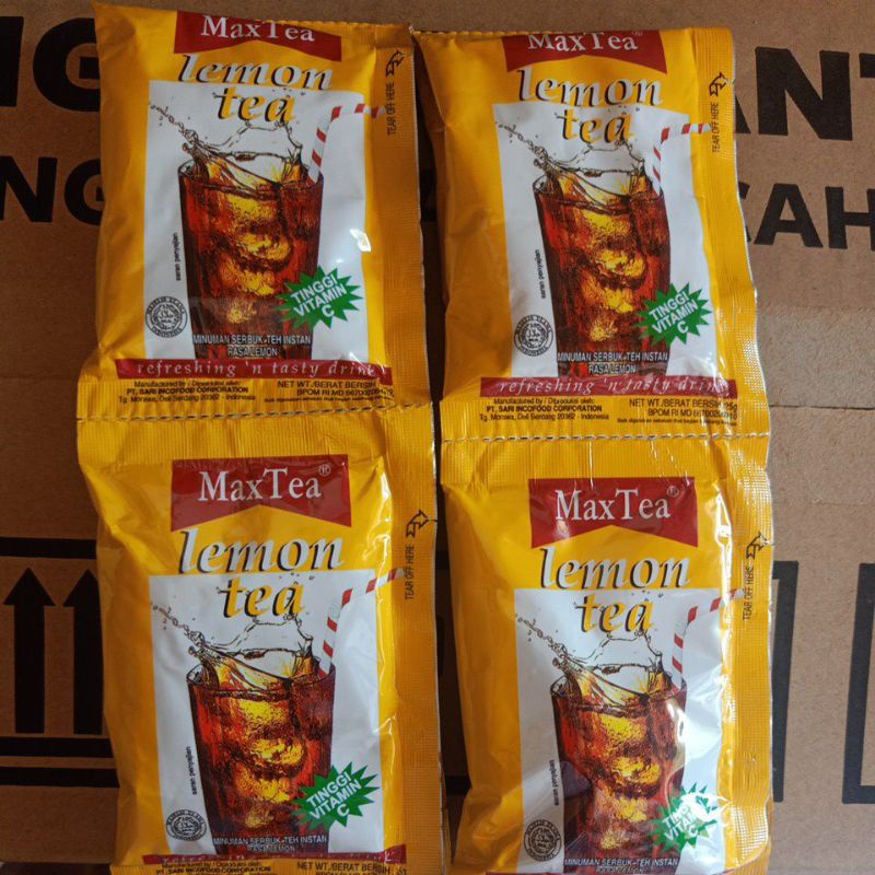 

Maxtea lemon tea kemasang renceng