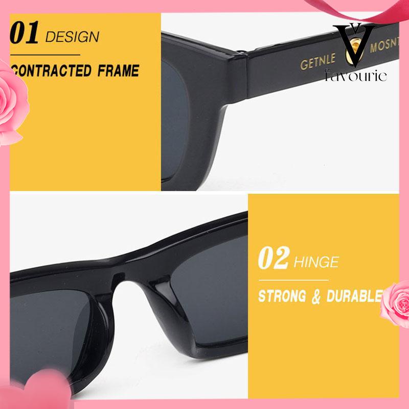 [COD]1 pcs kacamata hitam Small Square/retro sunglasses trendy glasses-FA