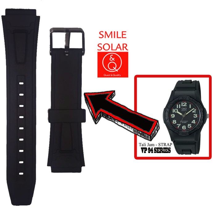 TALI JAM VP94 dan A212 STRAP Jam Tangan Q&amp;Q Original