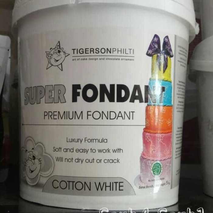 

Ht662D Super Fondant Tigerson Repack 1Kg Premium Fondan Ht5H