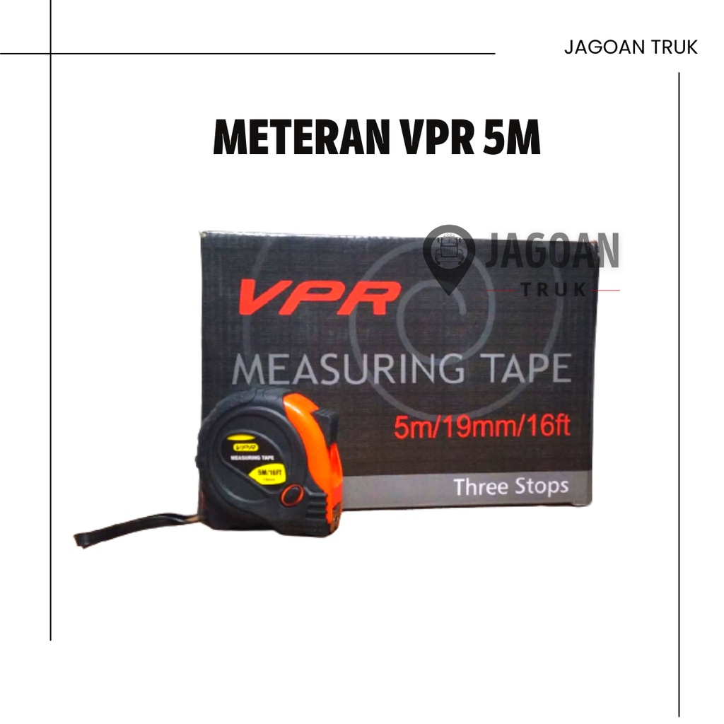 Meteran VPR 5 Meter Measure Tape Kualitas 5M/19Mm/16Ft
