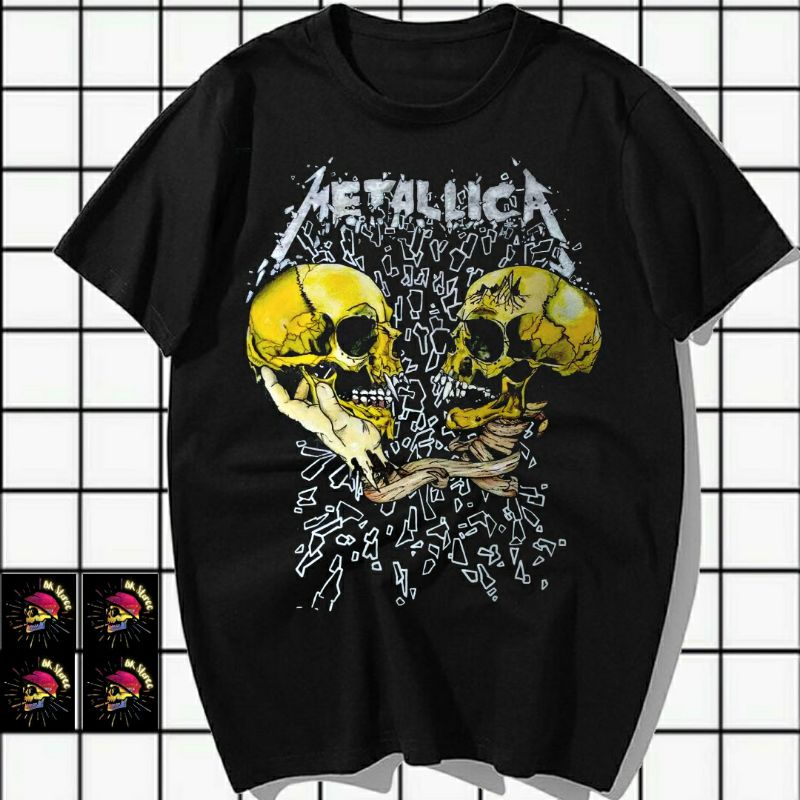 TSHIRT BAJU KAOS BAND METAL LEGEND METALICA READY BIGSIZE S M L XL 2XL 3XL 4XL 5XL 6XL HIGH QUALITY