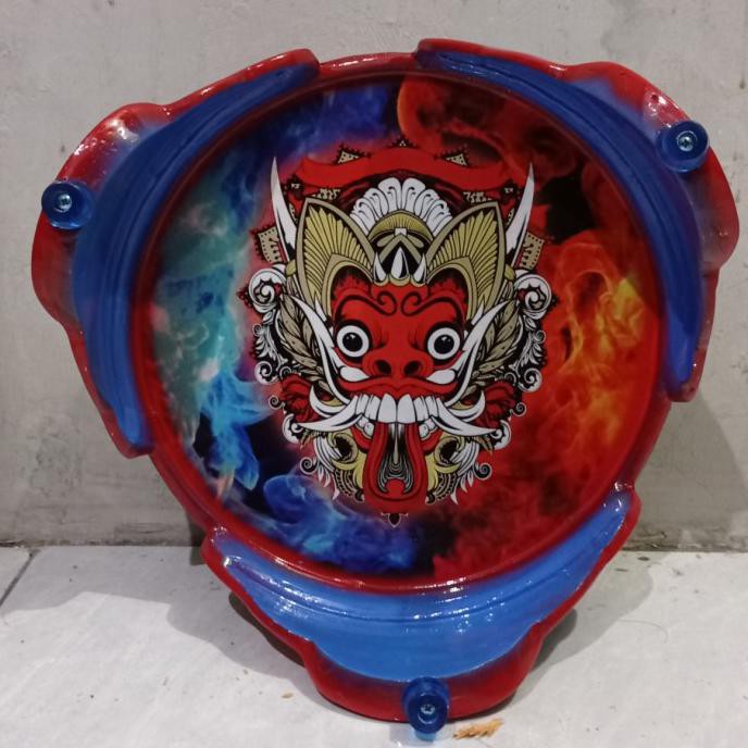 Monggo] Sangkar Pleci Rep Hellopet Tebok Pvc Decal Kombi Airbrush - Barong