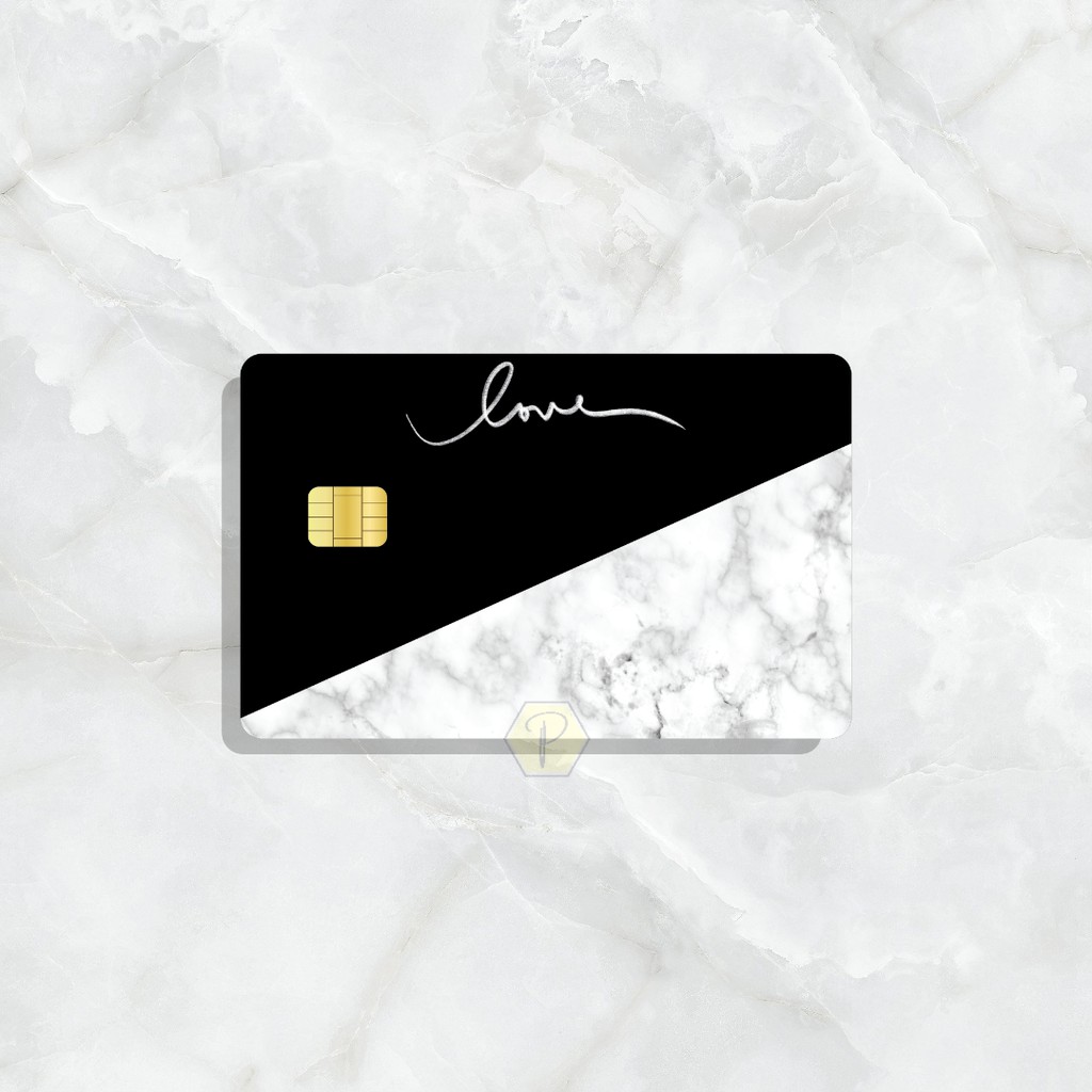 SEASON 1 MARBLE 1 - Card Cover Skin Sticker – PLIATA Stiker Kartu ATM, E-Money, E-Toll