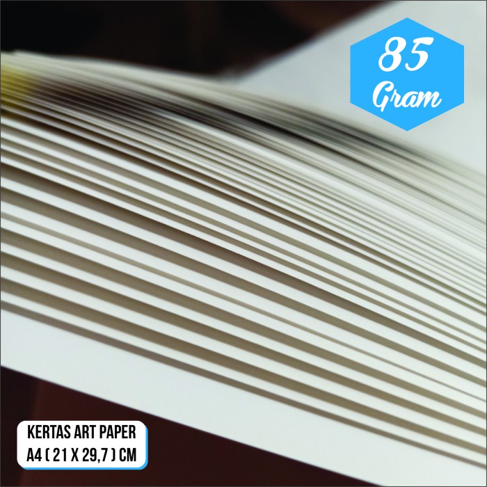 Kertas Art Paper 85 Gram A4 Murah / Kertas Glossy