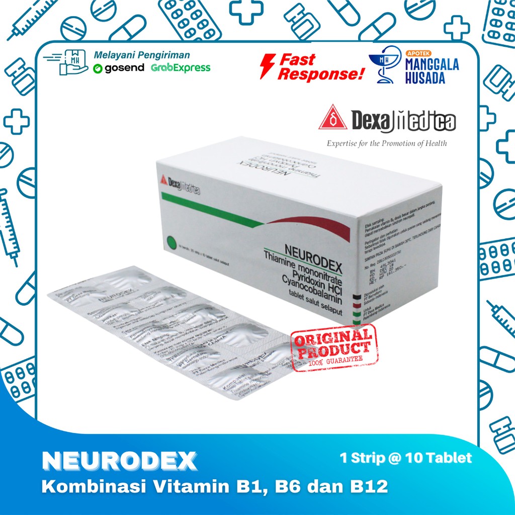 NEURODEX VITAMIN B PER STRIP @ 10 TABLET