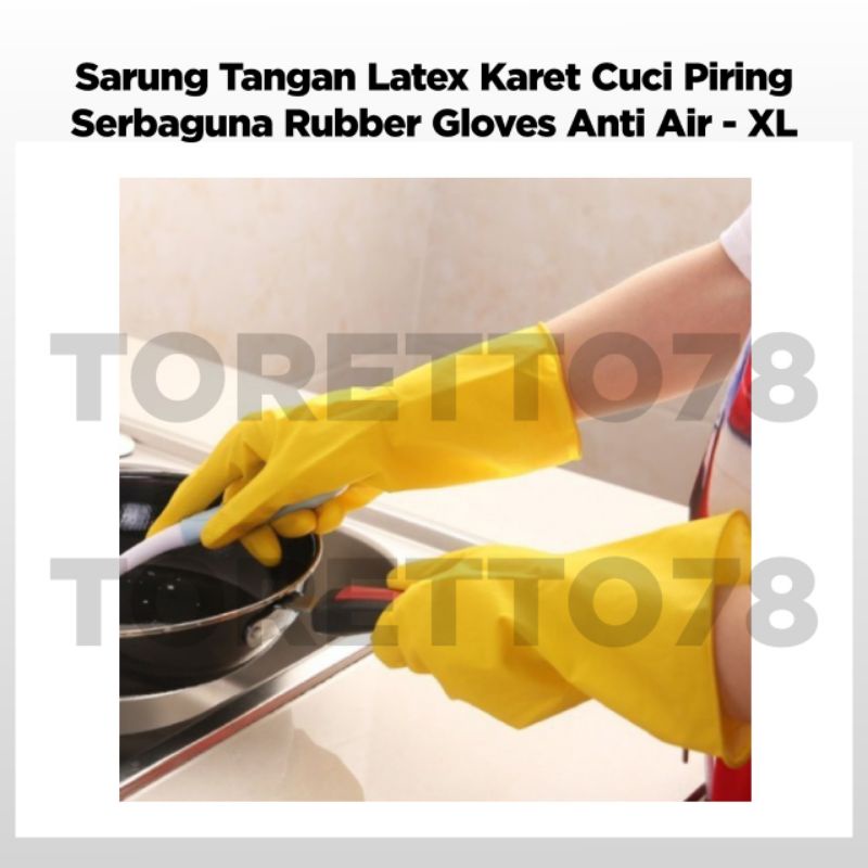 SARUNG TANGAN CUCI PIRING KARET LATEX