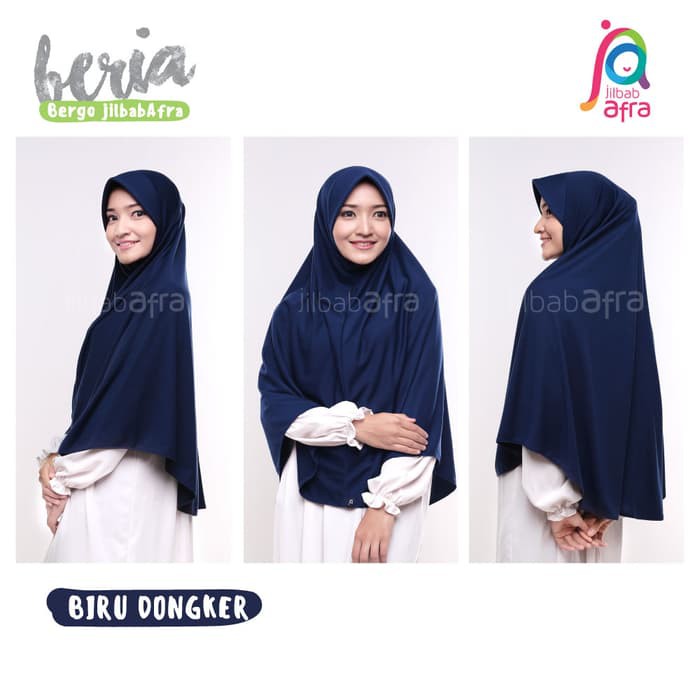 *obral**   Bergo Kaos Instan BERIA ukuran 3XL | Jilbab Afra   _hijab segi empat