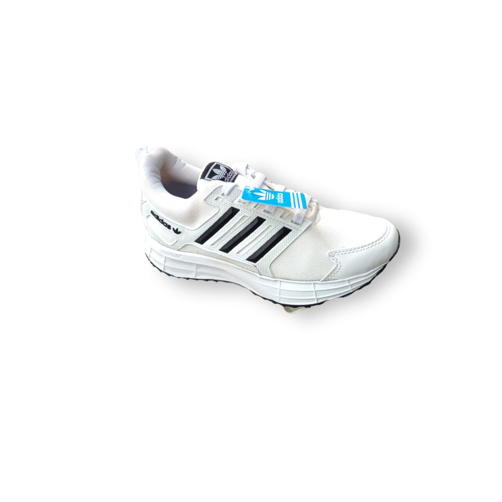 SNEAKERS WANITA/PRIA WARNA PUTIH LIS HITAM SEPATU ADIDAS TERBARU SNEAKERS WANITA SEPATU JALAN SEPATU