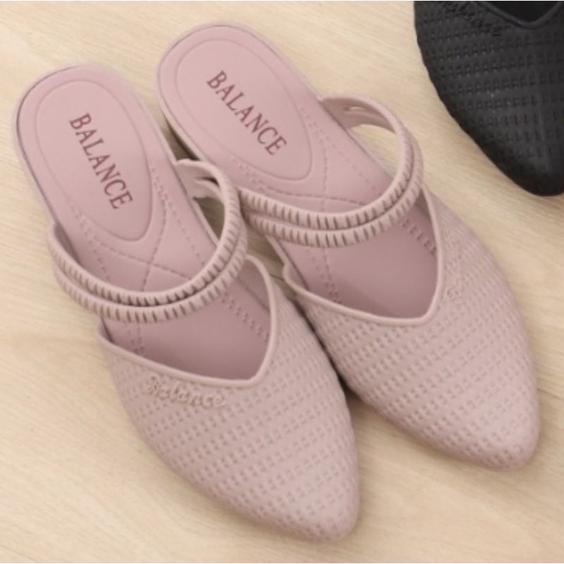 Home-POPITA Bustong Sepatu Wedges Tali Slip On Balance 2047-1a