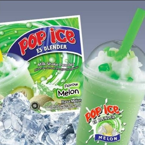 

Pop Ice Blender Melon Sachet 1 Renceng